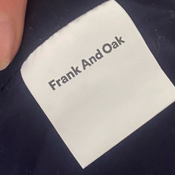 Frank And Oak Houndstooth Vest Double Breasted  Button Tie Front Dress - Picture 11 of 12